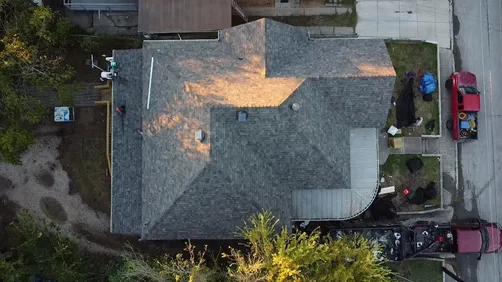 Silver Horn Roofing project